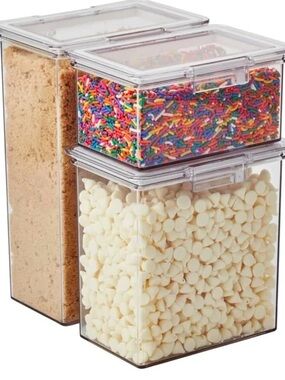 The Home Edit 3 Piece Canister Edit Containers